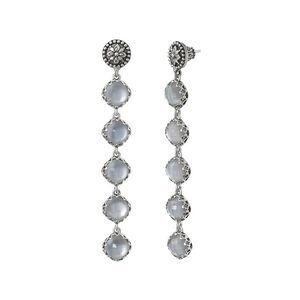 Konstantino Silver Pearl Earrings